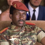 Thomas Sankara in Ouagadougou