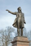 Pushkin's monument in St Petersburg