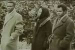 Ernest Ouandié, Marthe Moumié, and Abel Kingue in Geneva after Felix Moumié's death
