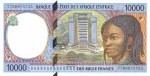 Billet de 10000 FCFA (1992)