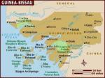 Map of Guinea Bissau