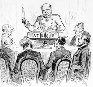 Le partage de l'Afrique a la Conference de Berlin de 1884