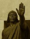 Statue of Behanzin in Abomey, Benin