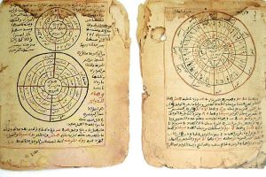 Manuscripts a Tombouctou (Mali) montrant de l'astronomie et mathematique
