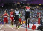 David Rudisha (followed by Nijel Amos)