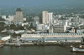 Kinshasa, seen from the Congo river