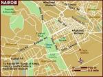 Map of Nairobi