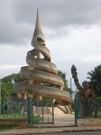 The Reunification Monument in Yaoundé 