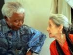 Nadine Gordimer and President Nelson Mandela