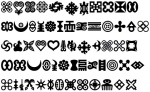 Some Adinkra symbols