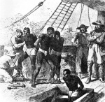 Slaves on board a ship