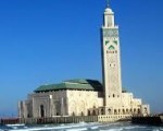 Hassan II Mosque with its world tallest Minaret