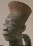 Sculpture of a Mangbetu person, in Congo (this sculpture is exposed at the MET)