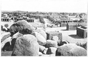 Niger_Town of Zinder 1906 from the French fort