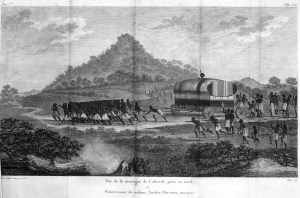 Angola_Burial of a king view of the Cabinda mountain 1786-87