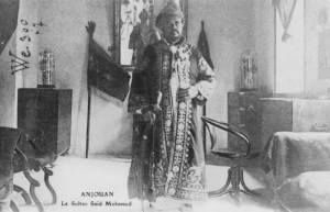 Comoros_Anjouan-Sultan_Saïd_Mohamed 1920s