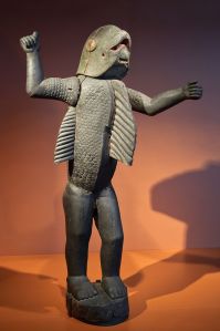 Benin_Fon statue symbolizing Behanzin Man shark