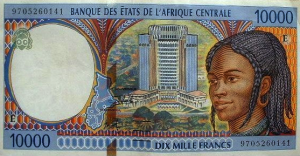 10,000FCFA (BEAC-1992)