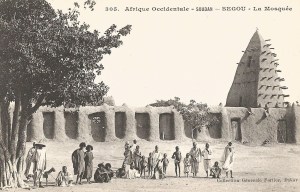 Mali_Ségou_La Mosquée (AOF)
