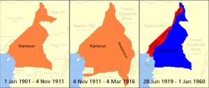 Kamerun_Map 1901-1960