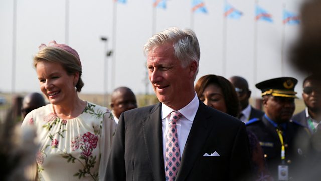 DRC_King Philippe and Queen Matilde visit in Kinshasa